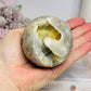 Druzy Agate Sphere on Stand 376g