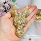 Flower Agate Resin Dragon 9cm