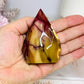 Mookaite Jasper Carved Flame 8cm