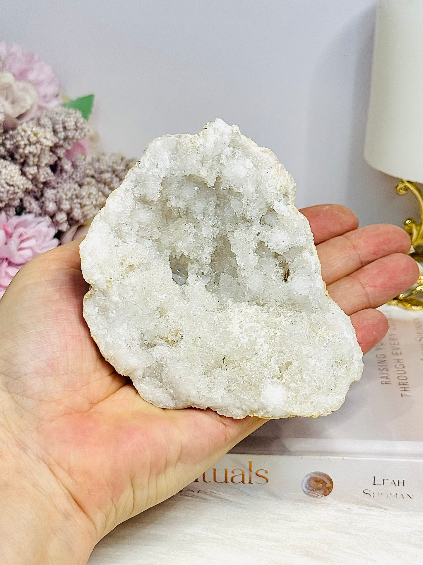 Moroccan Geode Sugar Druzy 204g