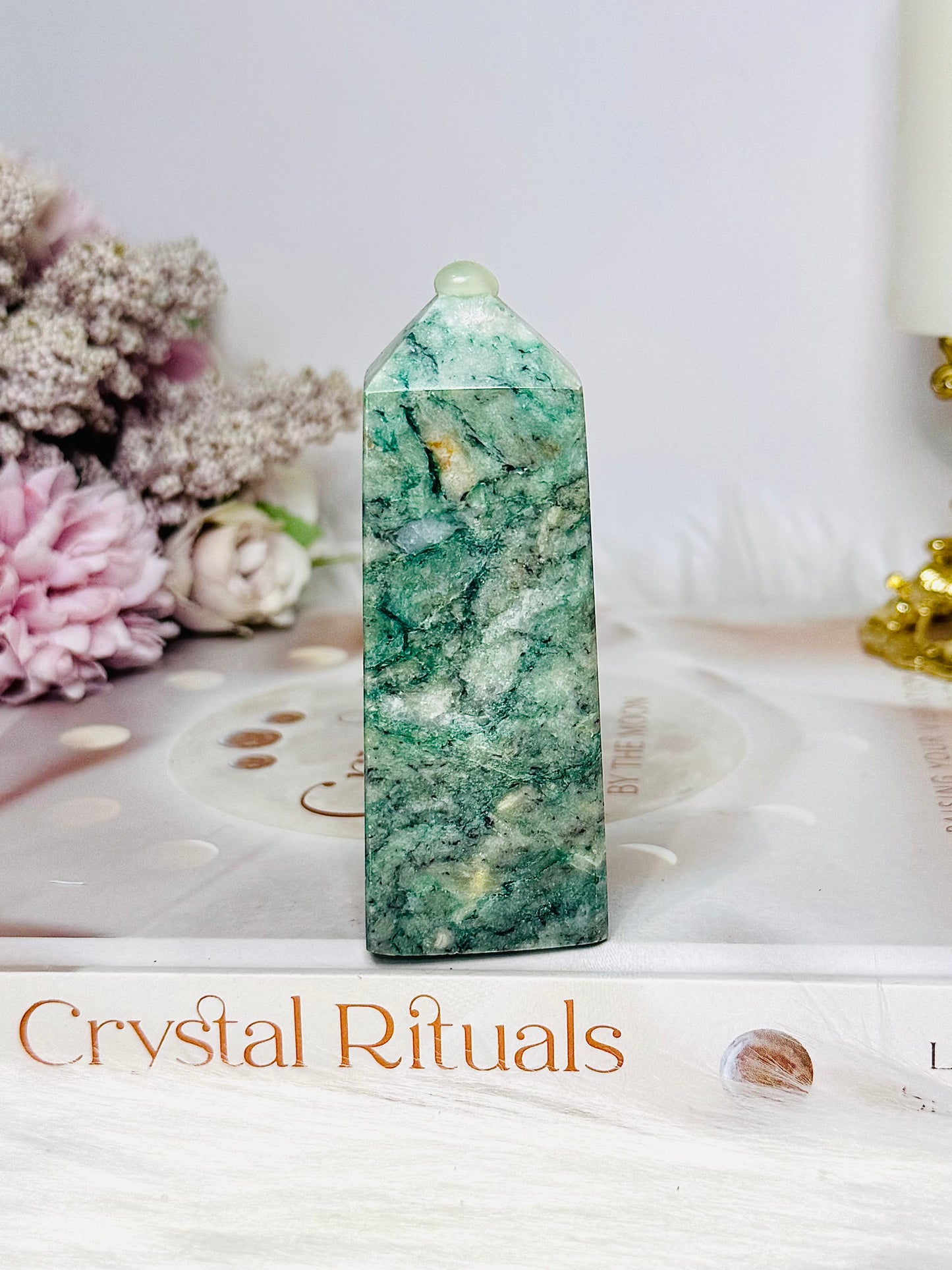 Green Jade Tower 8.5cm