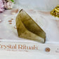 Golden Rutile Smokey Quartz Freeform 8cm