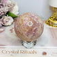 Rare Phosphosiderite Large Sphere On Stand 355g