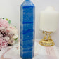 Stunning Natural Large Chunky Blue Aventurine Tower 19cm