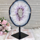 Statement Piece ~ Large Amethyst Portal on Swivel Stand 2.27KG 28cm