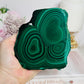 Large Thick Natural AAA Malachite Slab From Congo 11cm 621g