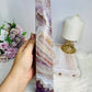 Huge Crazy Lace Amethyst Chunky Tower 32cm 1.6KG