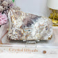 Mexican Lace Agate Slab on Stand 14cm