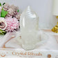 Chunky Clear Quartz Tower with Rainbows 11.5cm 369g