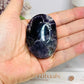 Chevron Amethyst Palm Stone