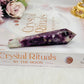 Beautiful 10cm Lepidolite | Purple Mica Carved Wand | Tower