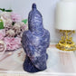 Lepidolite Carved Parrot | Bird Large 14cm 588g