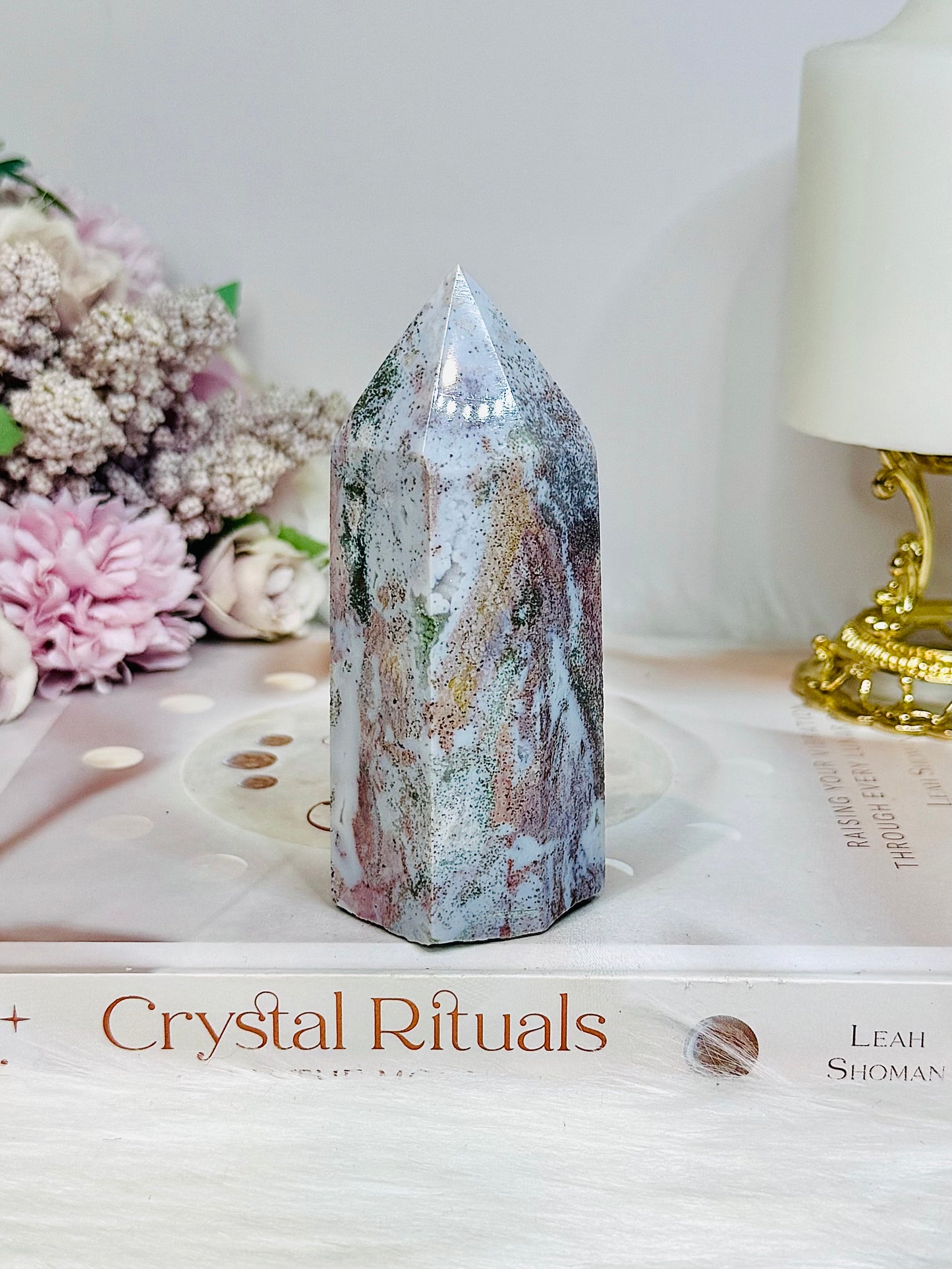Ocean Jasper Chunky Tower 10.5cm
