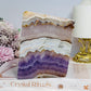 Natural Crazy Lace Amethyst Slab 13cm