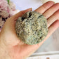 Gorgeous Natural Large Grape Agate Sphere 314grams On Stand