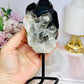 Chunky 18cm Smokey Quartz Specimen on Stand From Brazil