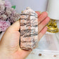 Pink Zebra Jasper Chunky Tower 9.5cm 221g