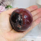 High Grade Mexican Lace Agate Sphere on Stand 334g for