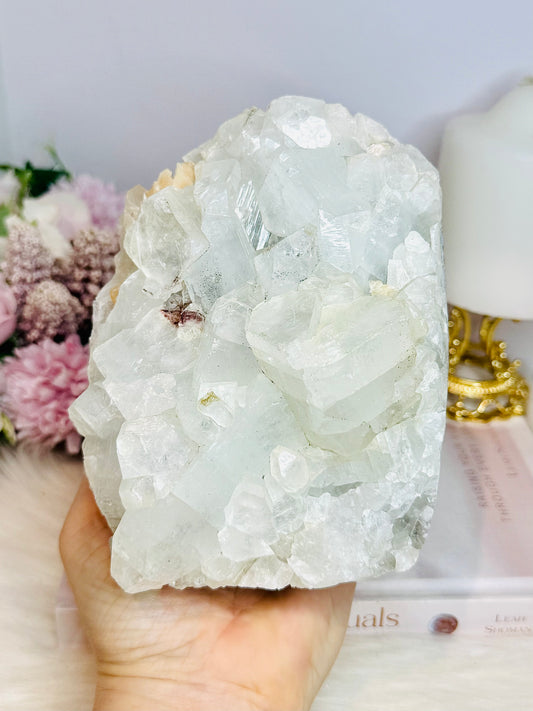 Large Natural High Grade Apophyllite Freeform Specimen 1.7KG