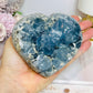 Large Deep Blue Large Chunky Celestite Heart 1.1KG