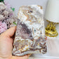 Mexican Lace Agate Slab on Stand 14cm