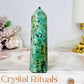 African Turquoise Tower 9cm