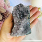 Natural Amethyst Base Cut Cluster From Brazil 9.5cm