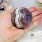 Large Crazy Lace Agate Sphere on Stand 293g