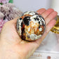 Large Money Agate Sphere on Stand 7cm