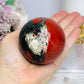 Blood Stone Large Sphere On Stand 424g