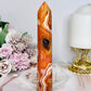 Carnelian Tower 17cm