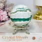 Unicorn Jasper Sphere on Stand 337g