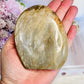 Soothing & Calming ~ Stunning Peach Moonstone Freeform With Amazing Flash 296grams