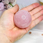 Rose Quartz Sphere with Rainbows on Stand 186g