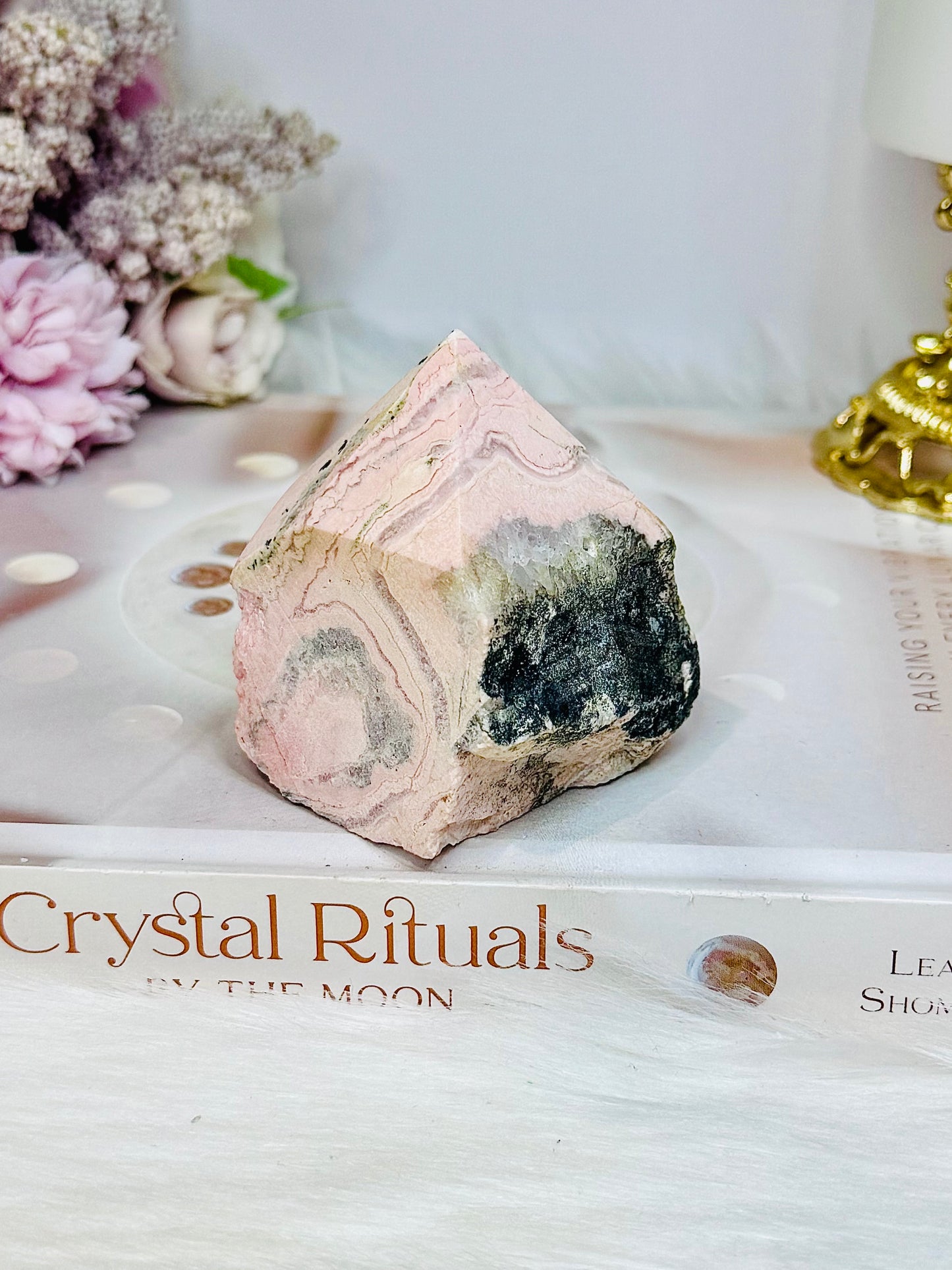 Rhodochrosite Polished Point 260g