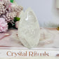 Clear Quartz Flame | Freeform 8cm