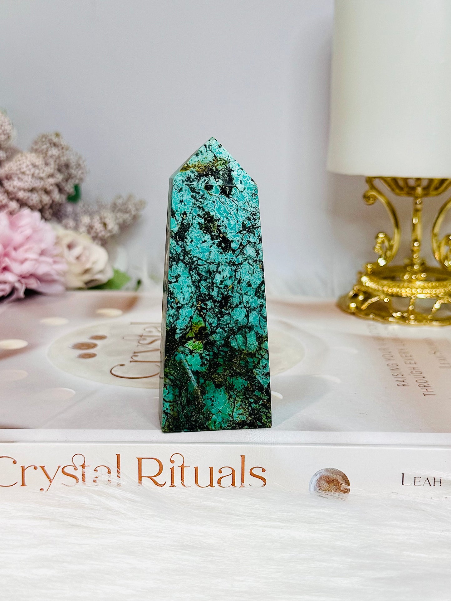 Natural Turquoise Tower 8.5cm