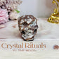 Druzy Sphalerite Skull 6cm