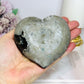 Large High Grade Amethyst Cluster Heart on Stand 331g