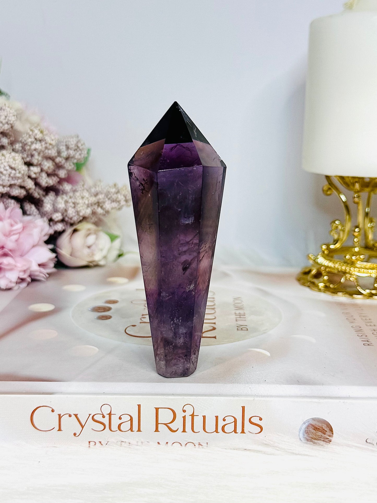 Phantom Amethyst Obelisk | Tower 9.5cm