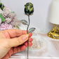 Green Jade Forever Rose 15cm