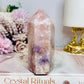 Druzy Pink Amethyst Tower 275g