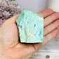 A Rare Stone ~ Chunky Natural Inca Turquoise Carved Freeform | Tower 7cm