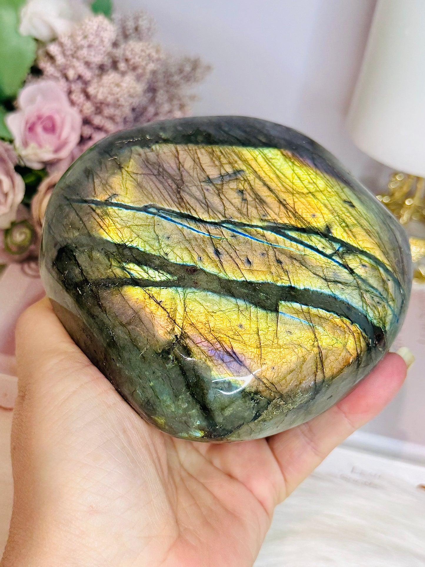 Large Labradorite Freeform Full of Flash 1.26kg