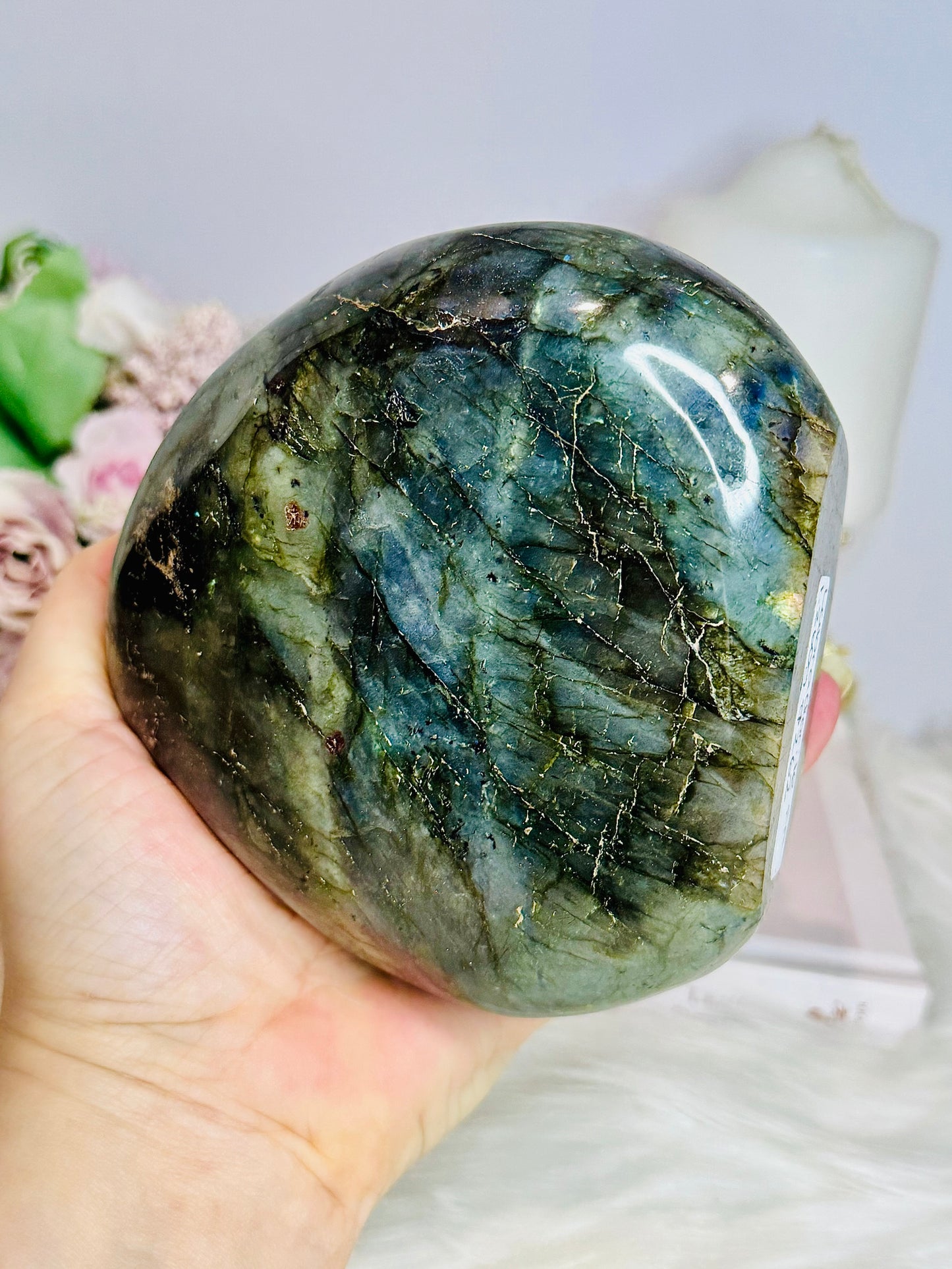 Large Labradorite Freeform Full of Flash 1.26kg