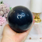 High Grade Huge Amethyst Druzy Agate Sphere on Stand 934g