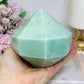 Unique Large Amazonite 8 Sided Freeform 1.17KG (sticker marks on crystal)