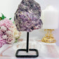Large Natural Raw Lepidolite Specimen On Stand 17cm 579grams