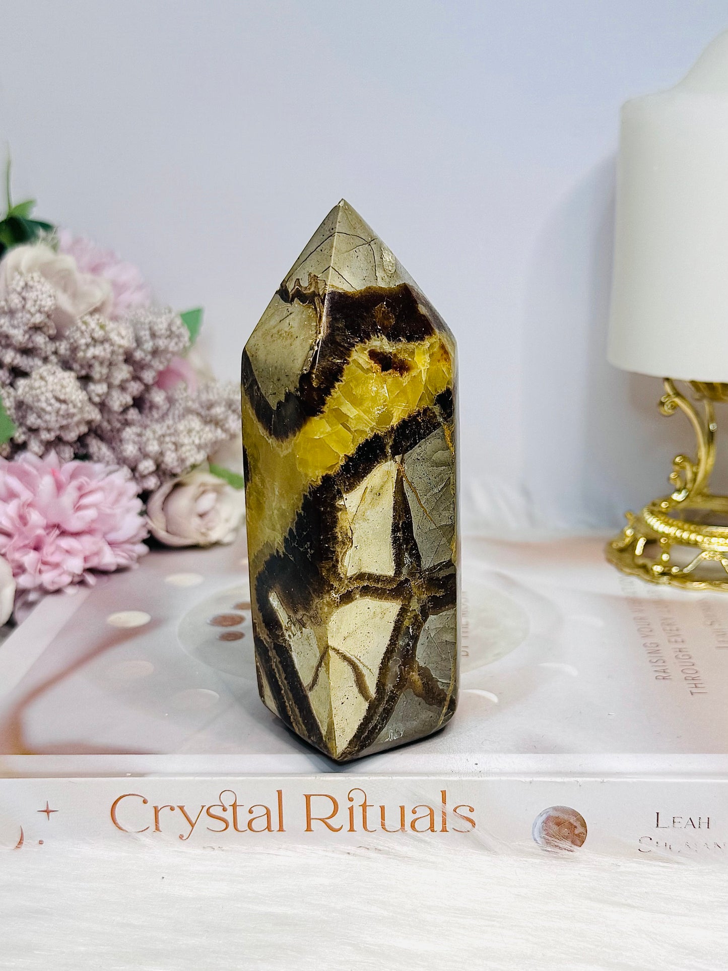 Chunky Septarian Tower 12cm 418g