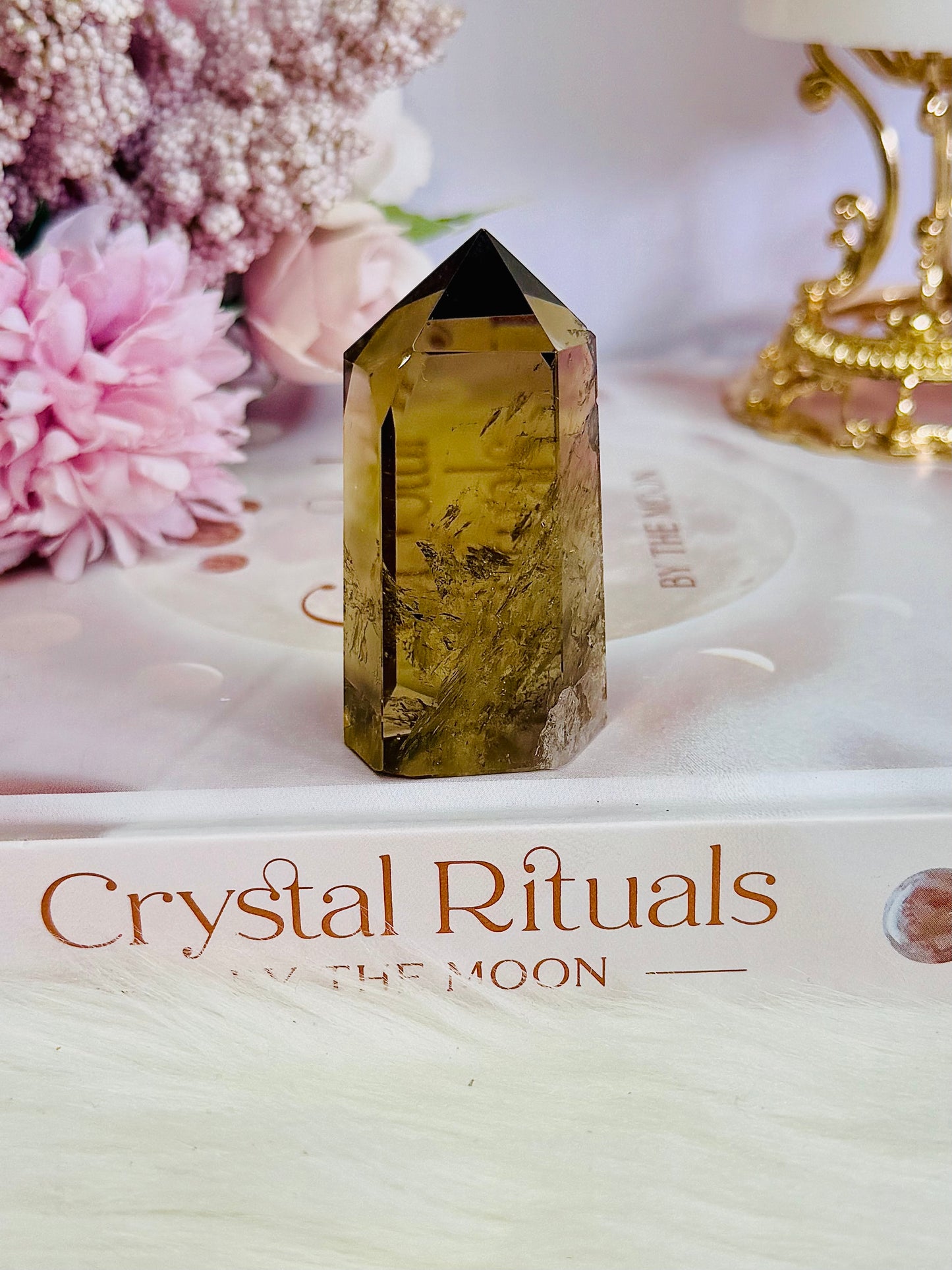 Beautiful 6cm Citrine Tower